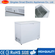 Commercial or home use solar powered solid door deep freezer